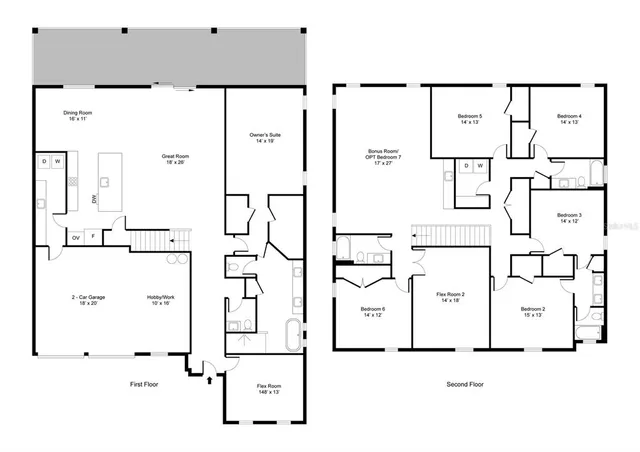 a view of a hallway with wooden floor and entryway