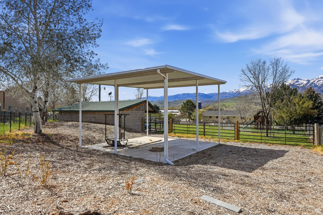 2420 West Old Hwy Road Morgan, UT 84050 - Photo 53 of 54 View of patio / terrace with a mountain view and a view of countryside