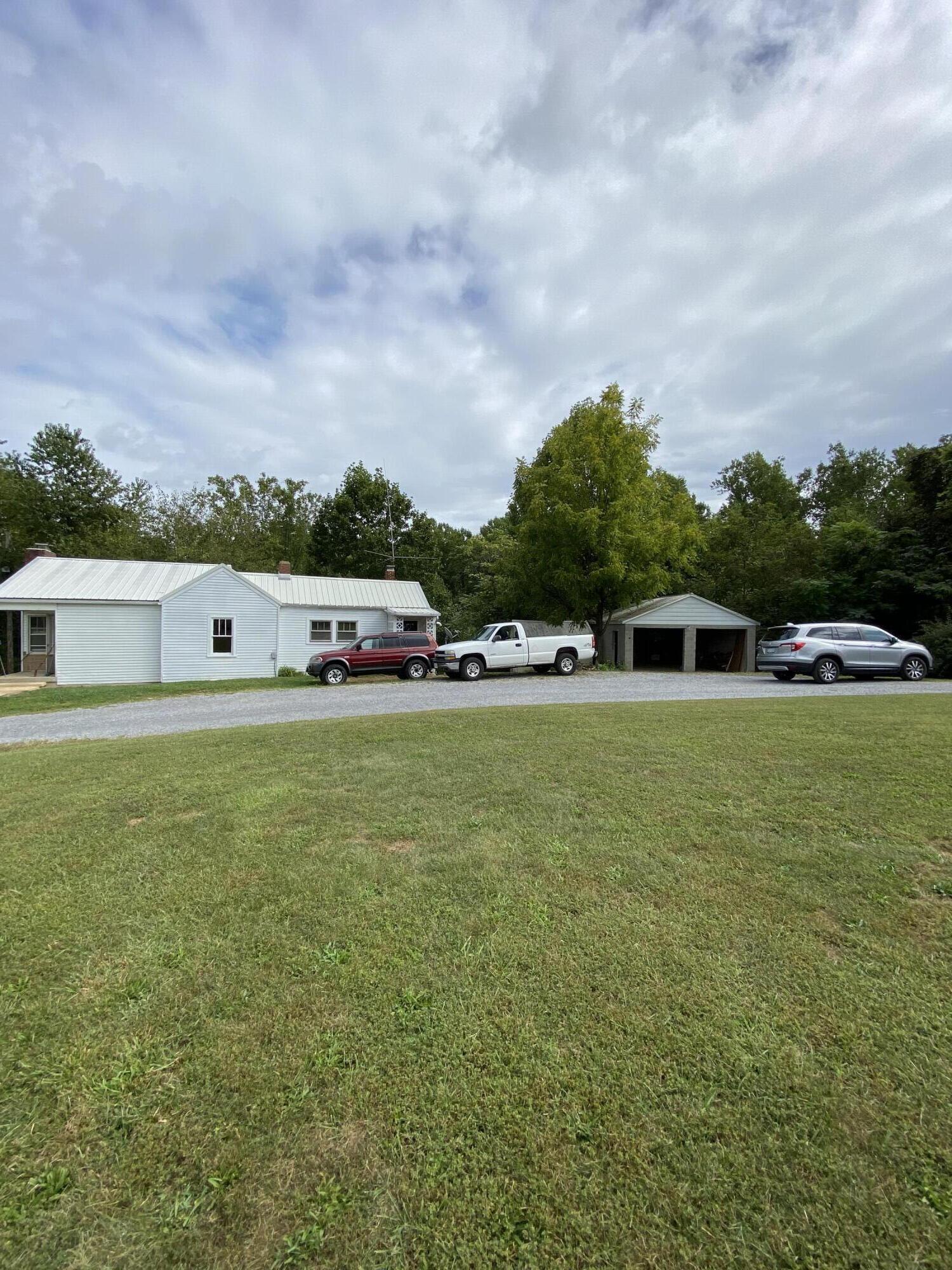 1050 Highland Road Thaxton, VA 24174 - Photo 30 of 31 a front view of a house with a garden and deck