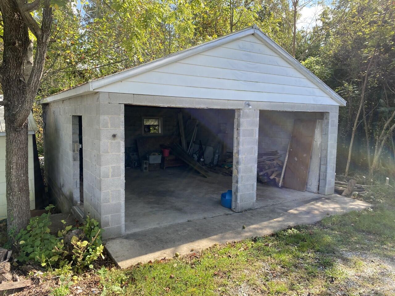1050 Highland Road Thaxton, VA 24174 - Photo 7 of 31 a view of a small house with garage