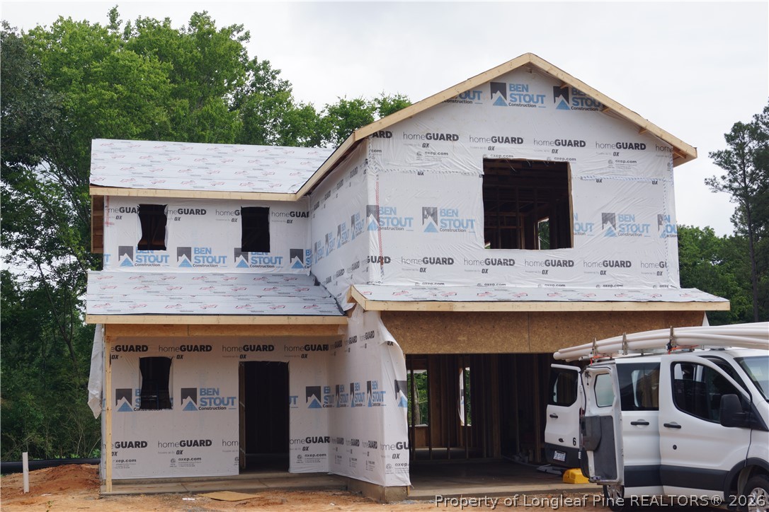 a view of house and outdoor space
