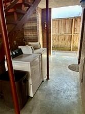 1411 Indiana Street, Unit 5 Houston, TX 77006 - Photo 14 of 14 a utility room with dryer and washer