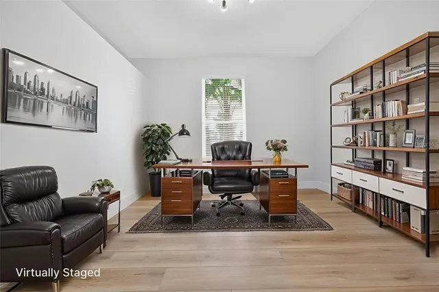 a view of a kitchen with washer and dryer