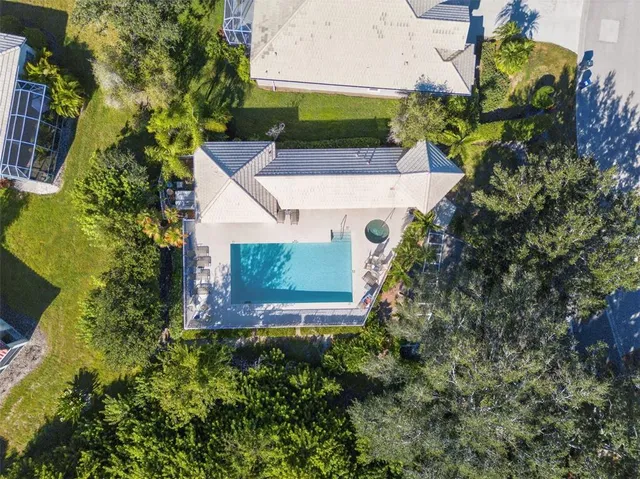 an aerial view of a city with lots of residential buildings