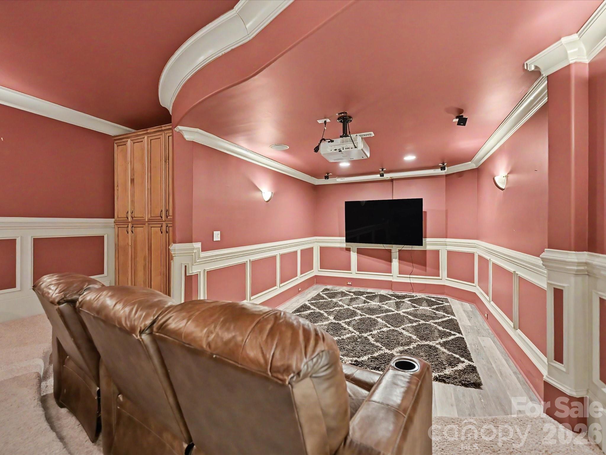 6112 Rehobeth Road Waxhaw, NC 28173 - Photo 34 of 48 a living room with furniture and a flat screen tv