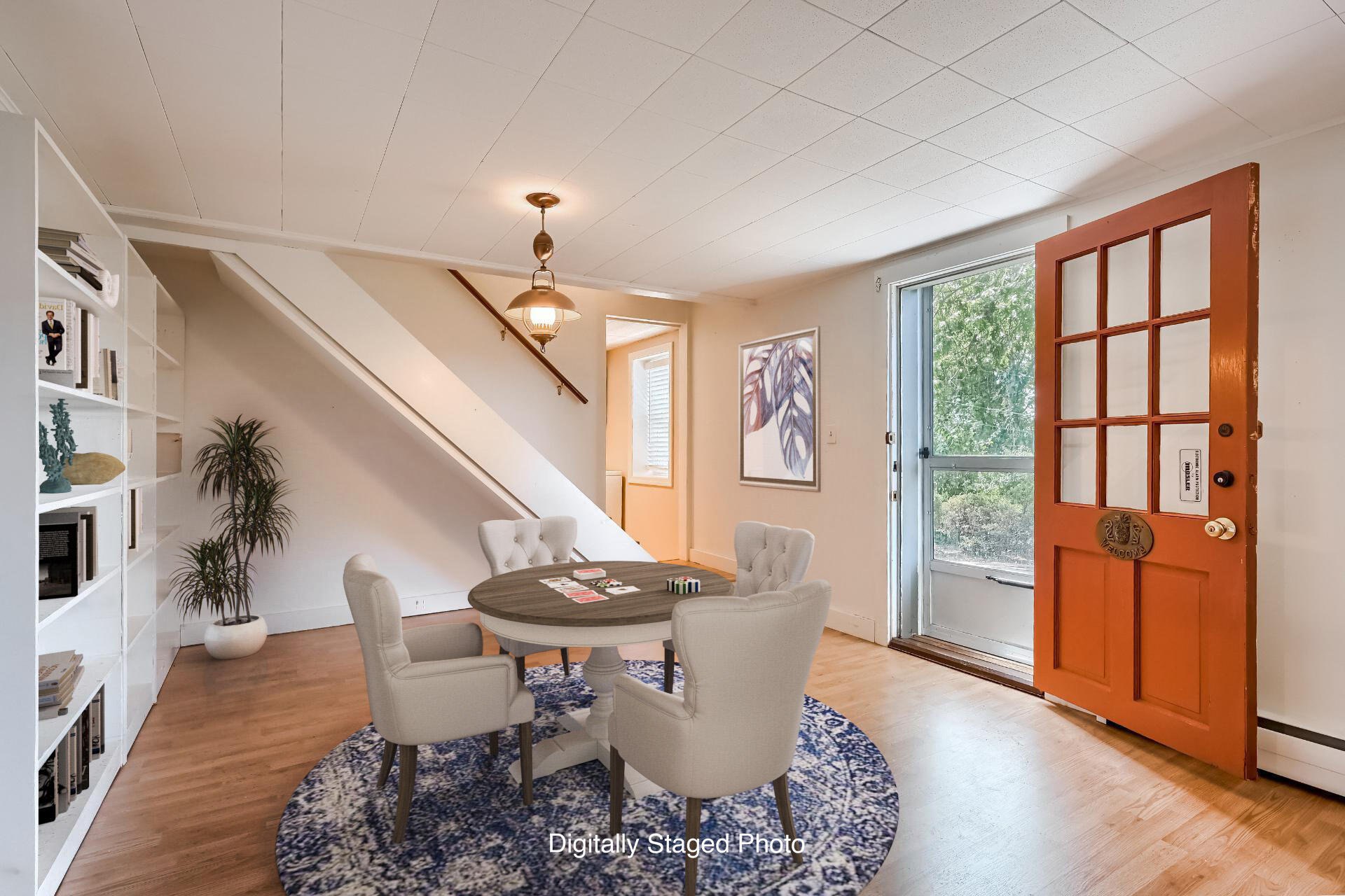 7 Ebb Road Yarmouth Port, MA 02675 - Photo 27 of 52 a dining room with furniture entryway and wooden floor