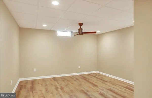 a view of hallway with natural light