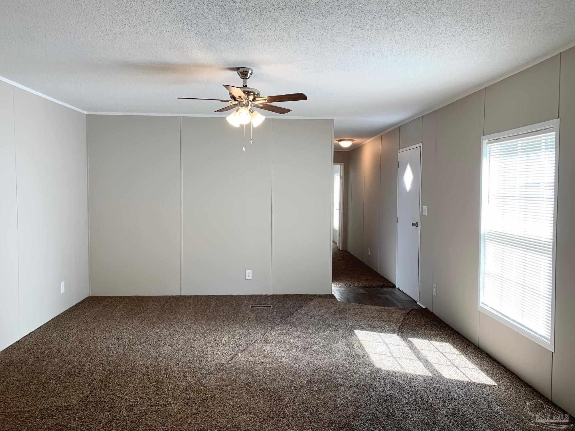 Looking toward bedrooms 2 & 3