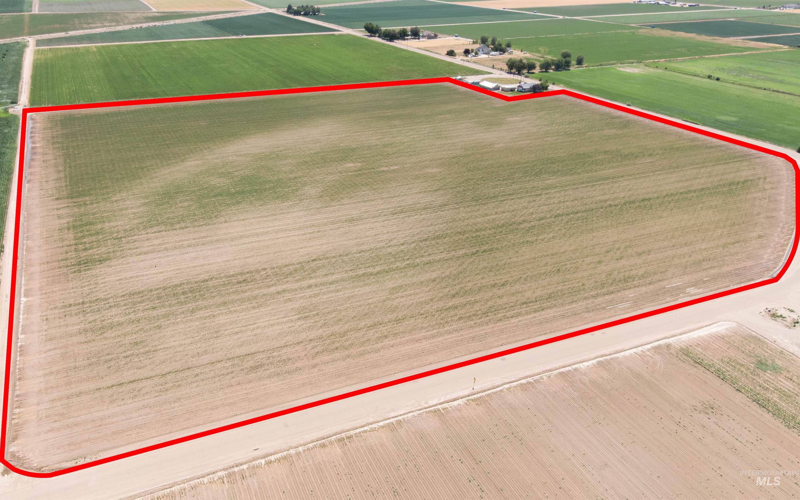 Tbd Tbd Middle Wilder, ID 83676 - Photo 7 of 9 View of rural area featuring rows of crops and property parcel outlined