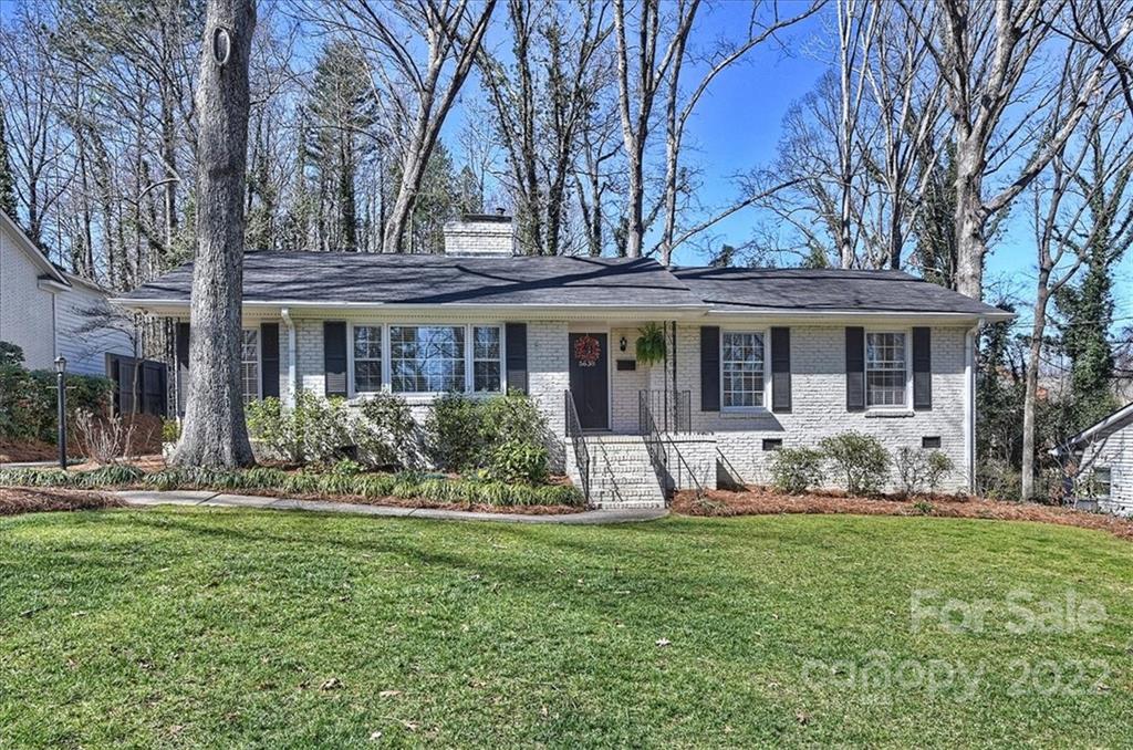 5638 Londonderry Road Charlotte, NC 28210 - Photo 2 of 44 front view of a house with a yard