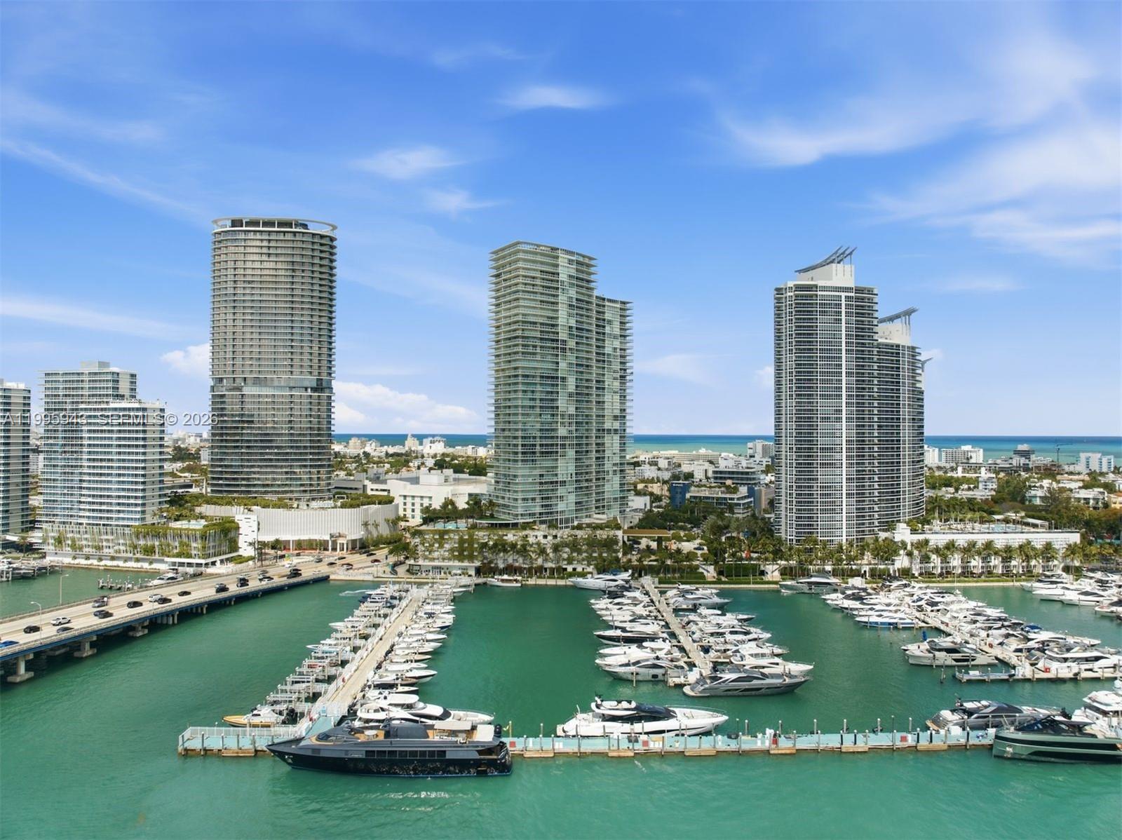 450 Alton Road, Unit 910 Miami Beach, FL 33139 - Photo 45 of 59 a view of a city with tall buildings