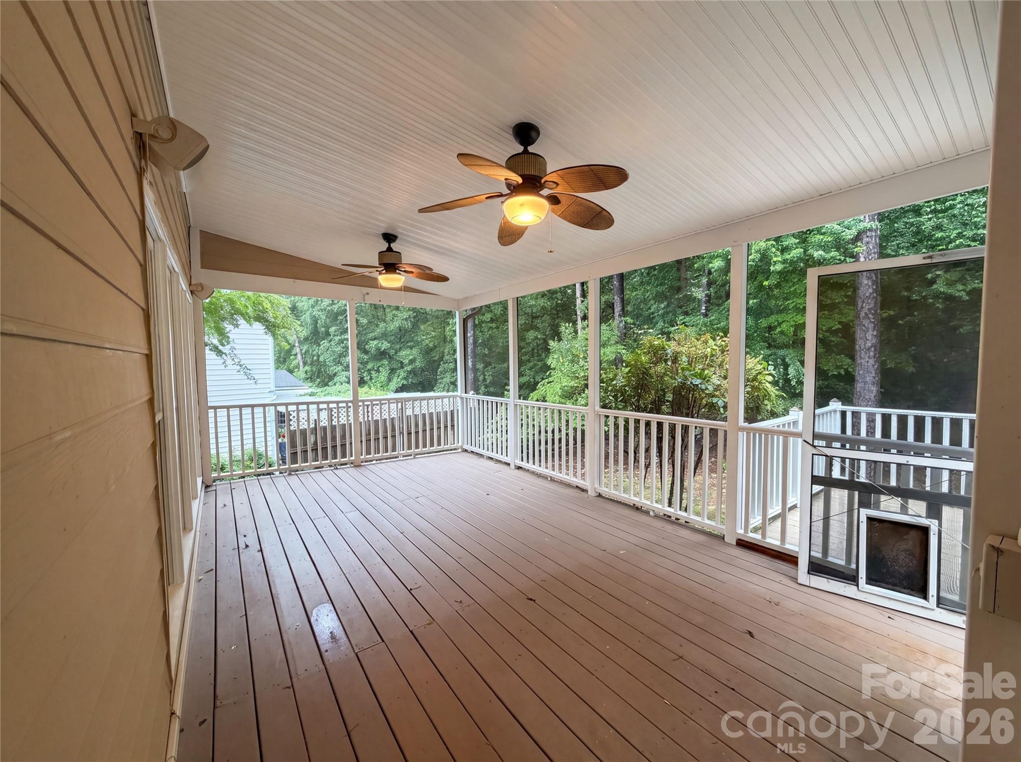 12341 Willingdon Road Huntersville, NC 28078 - Photo 15 of 17 a view of a porch with wooden floor