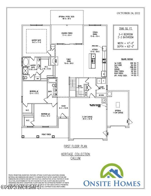 103 Rector Drive West End, NC 27376 - Photo 3 of 4 Floor Plan