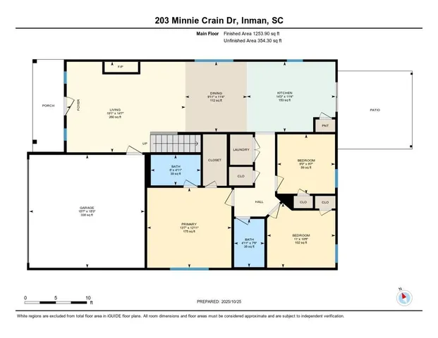 $295,000 | 203 Minnie Crain Drive, Inman, SC 29349