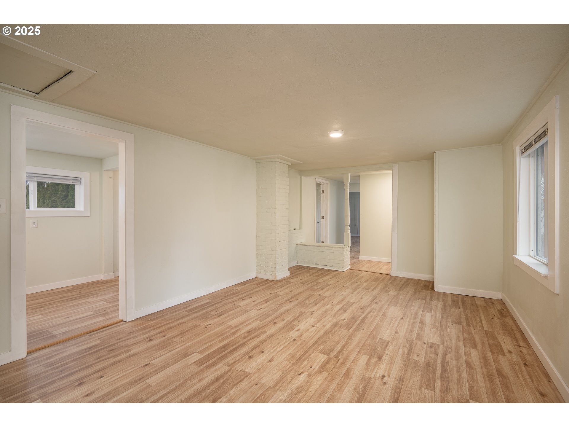 30045 Highway 99E Shedd, OR 97377 - Photo 21 of 37 a view of an empty room and window and wooden floor