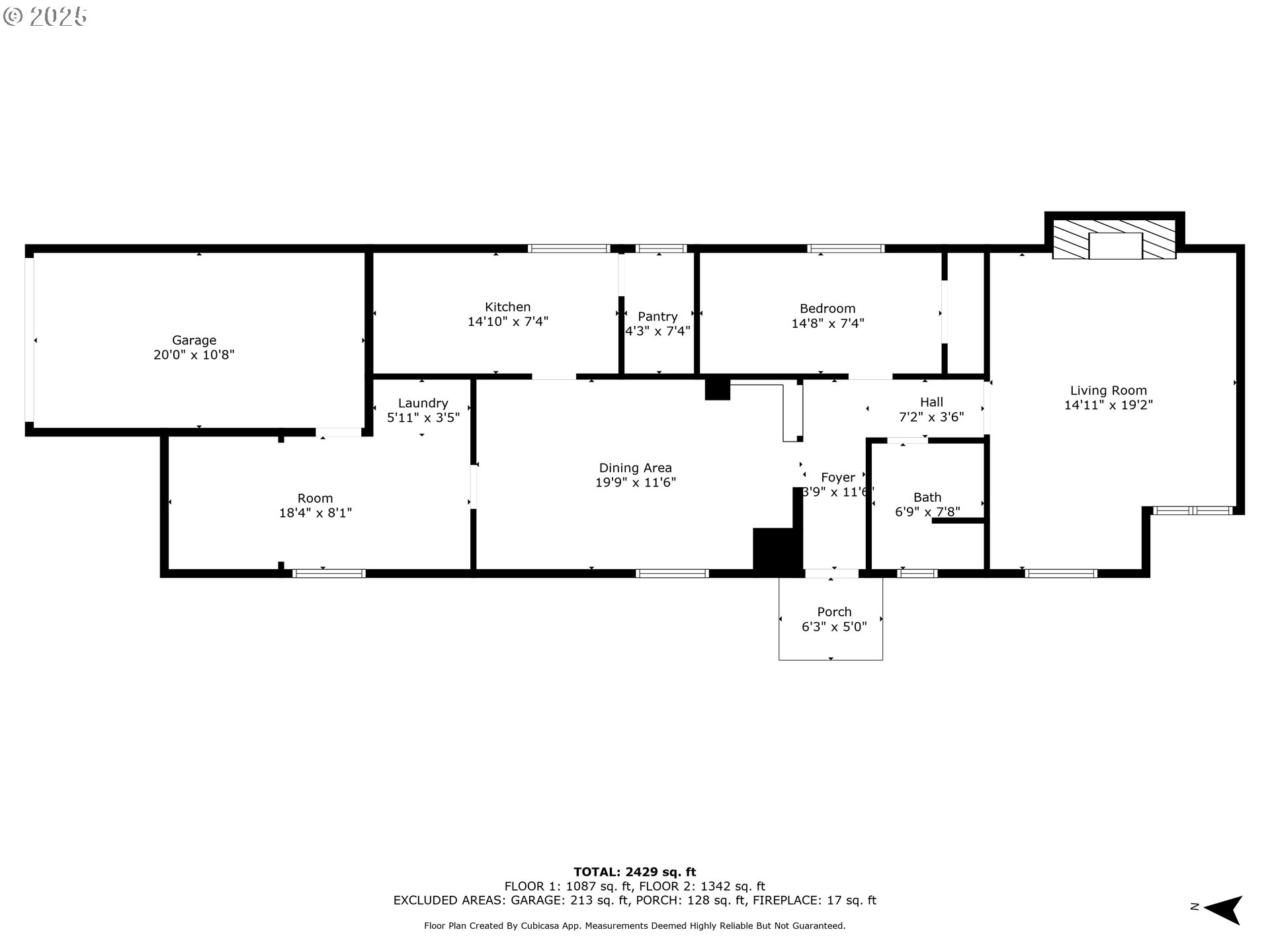 30045 Highway 99E Shedd, OR 97377 - Photo 35 of 37 a picture of a floor plan