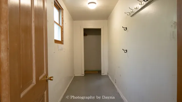 a view of a hallway