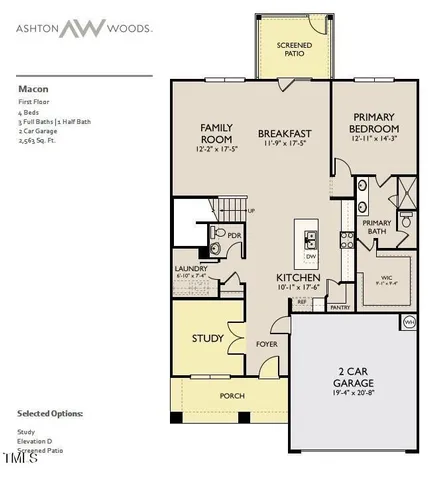 $467,990 | 121 North Harvest Rdg Way, Unit HOMESITE 262, Clayton, NC 27520