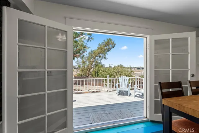 a view of a living room and a window