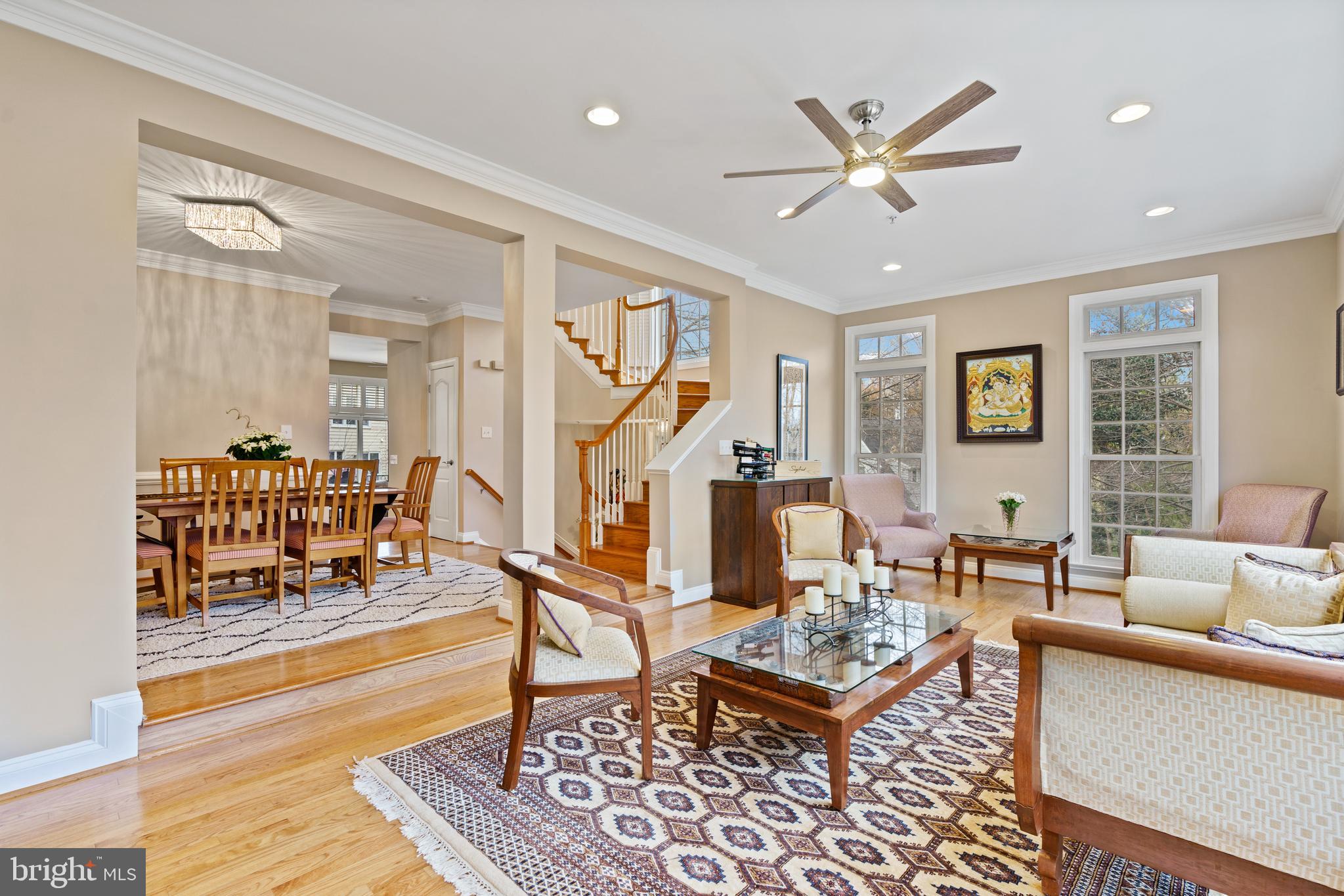 7429 Seneca Ridge Drive McLean, VA 22102 - Photo 11 of 48 Open living room / dining room
