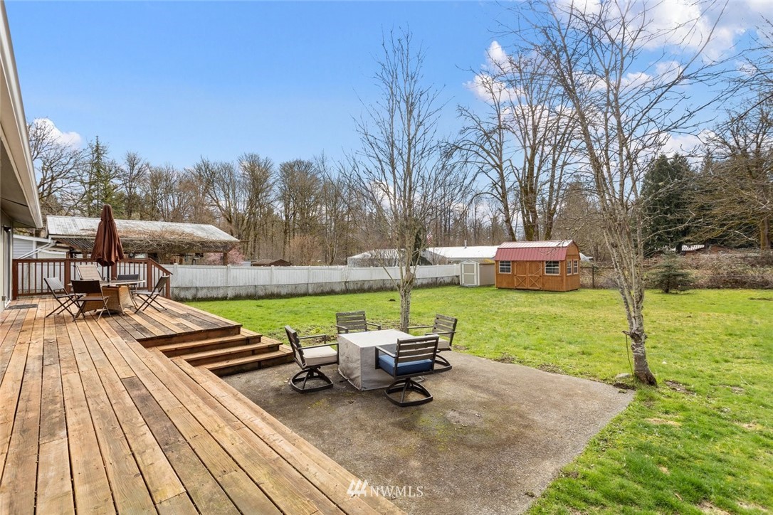 17255 Southeast 142nd Street Renton, WA 98059 - Photo 22 of 26 a view of a patio with swimming pool