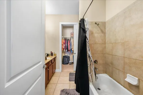 a bathroom with a sink and washing machine
