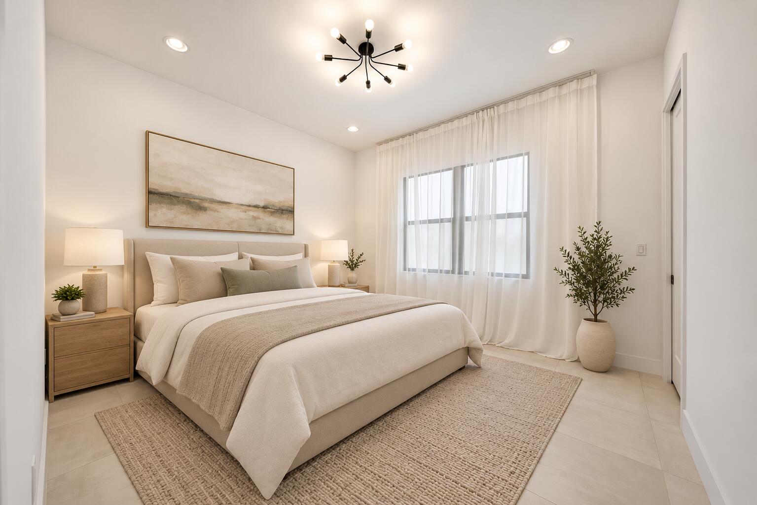 8095 Crystal Downs Avenue Boca Raton, FL 33434 - Photo 26 of 41 Serene Neutral Bedroom Retreat