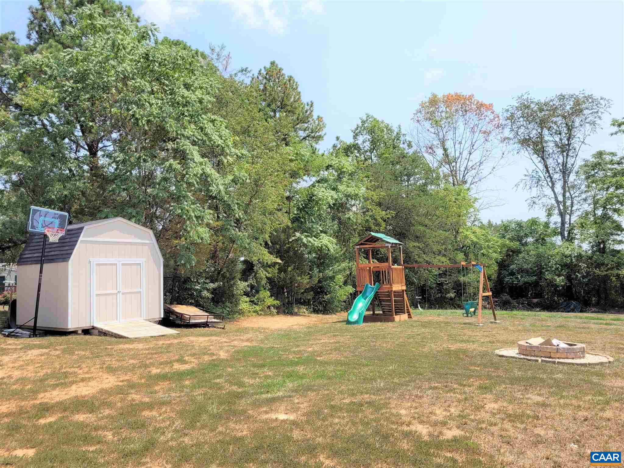 205 Cedar Run Road Ruckersville, VA 22968 - Photo 34 of 39 a view of a park with swings and slides