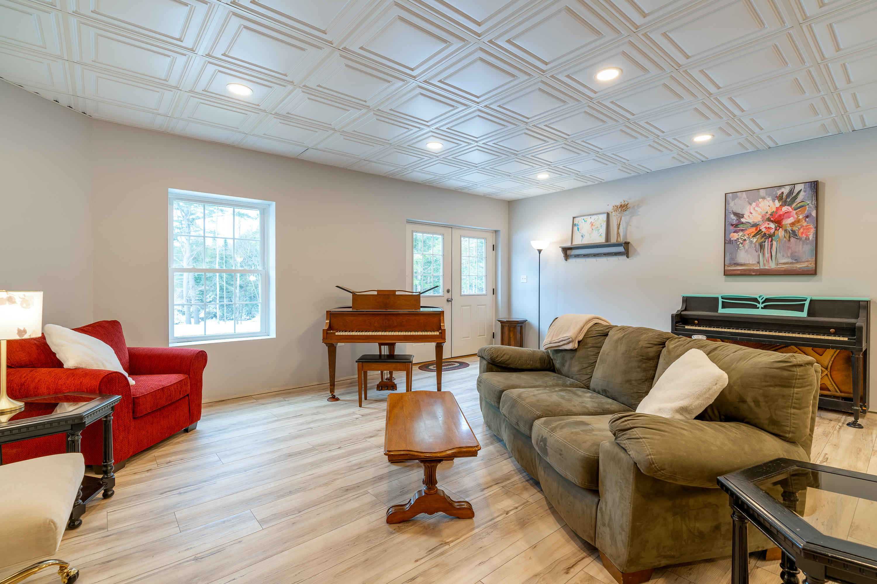 74 Running Brook Road Lisbon, ME 04250 - Photo 41 of 69 family room/ entertainment center