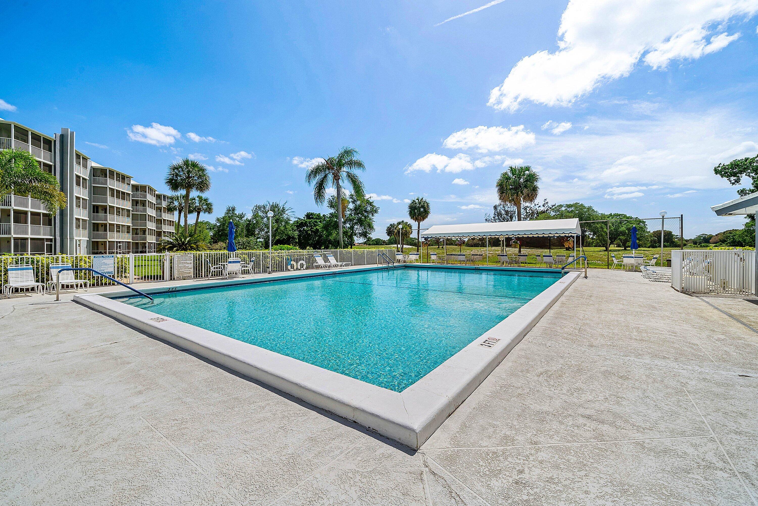 6699 Northwest 2nd Avenue, Unit 415 Boca Raton, FL 33487 - Photo 27 of 27 a view of a swimming pool and outdoor space