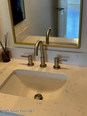 a bathroom with a sink