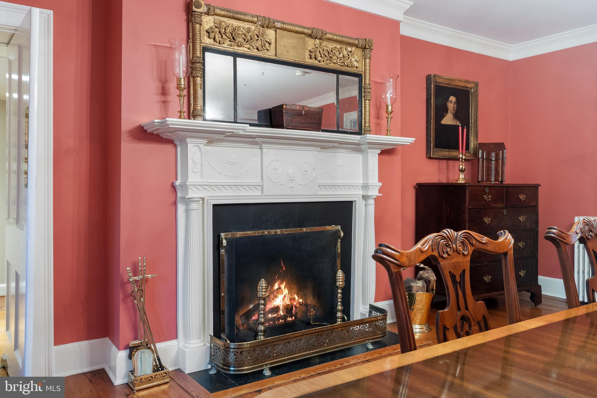 3252 Winchester Road Delaplane, VA 20144 - Photo 32 of 74 a living room with furniture and a fireplace