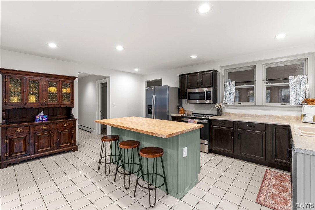 2971 Amber Road Marcellus, NY 13110 - Photo 12 of 50 Enjoy the large kitchen and center island.