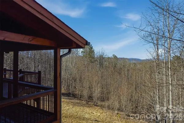 a view of a balcony