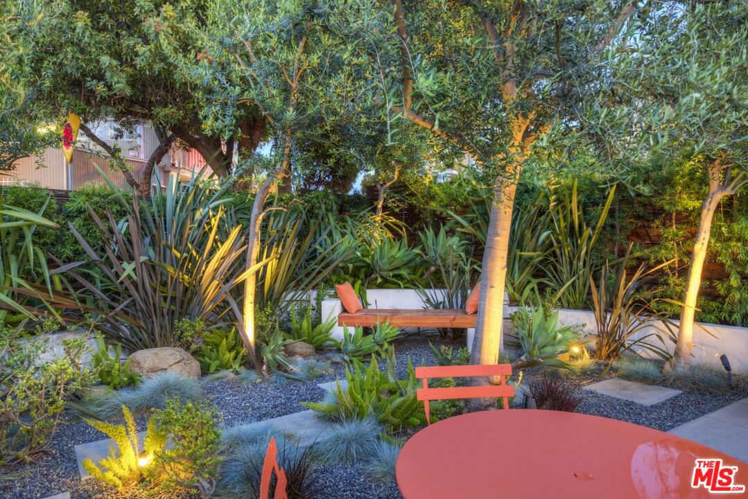1423 Elevado Street Los Angeles, CA 90026 - Photo 4 of 51 a backyard of a house with outdoor seating