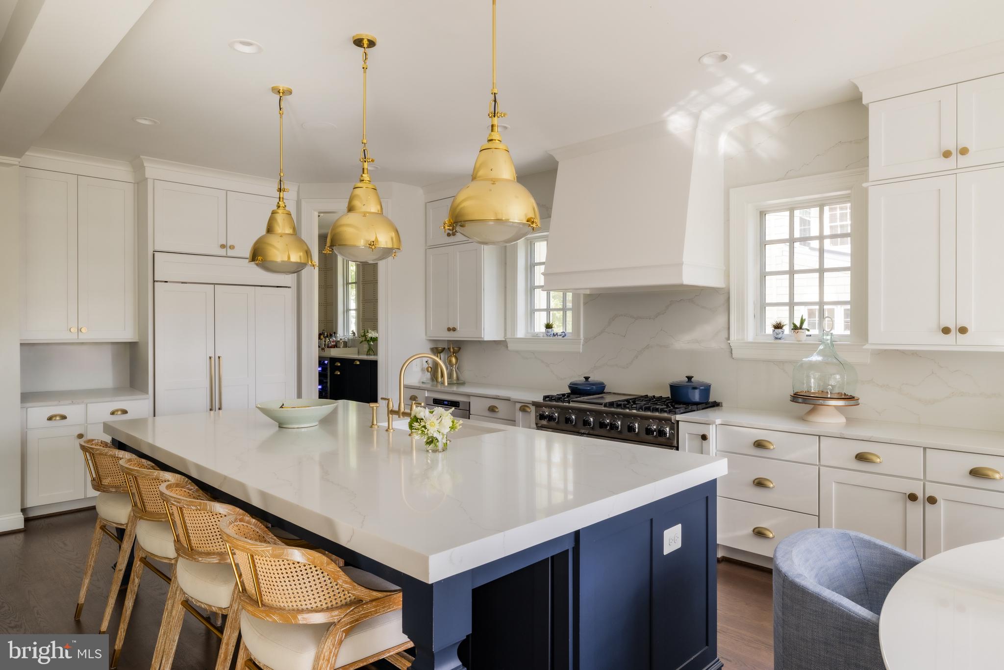 3300 Newark Street Northwest Washington, DC 20008 - Photo 16 of 50 Paneled Appliances & Stacked Cabinetry