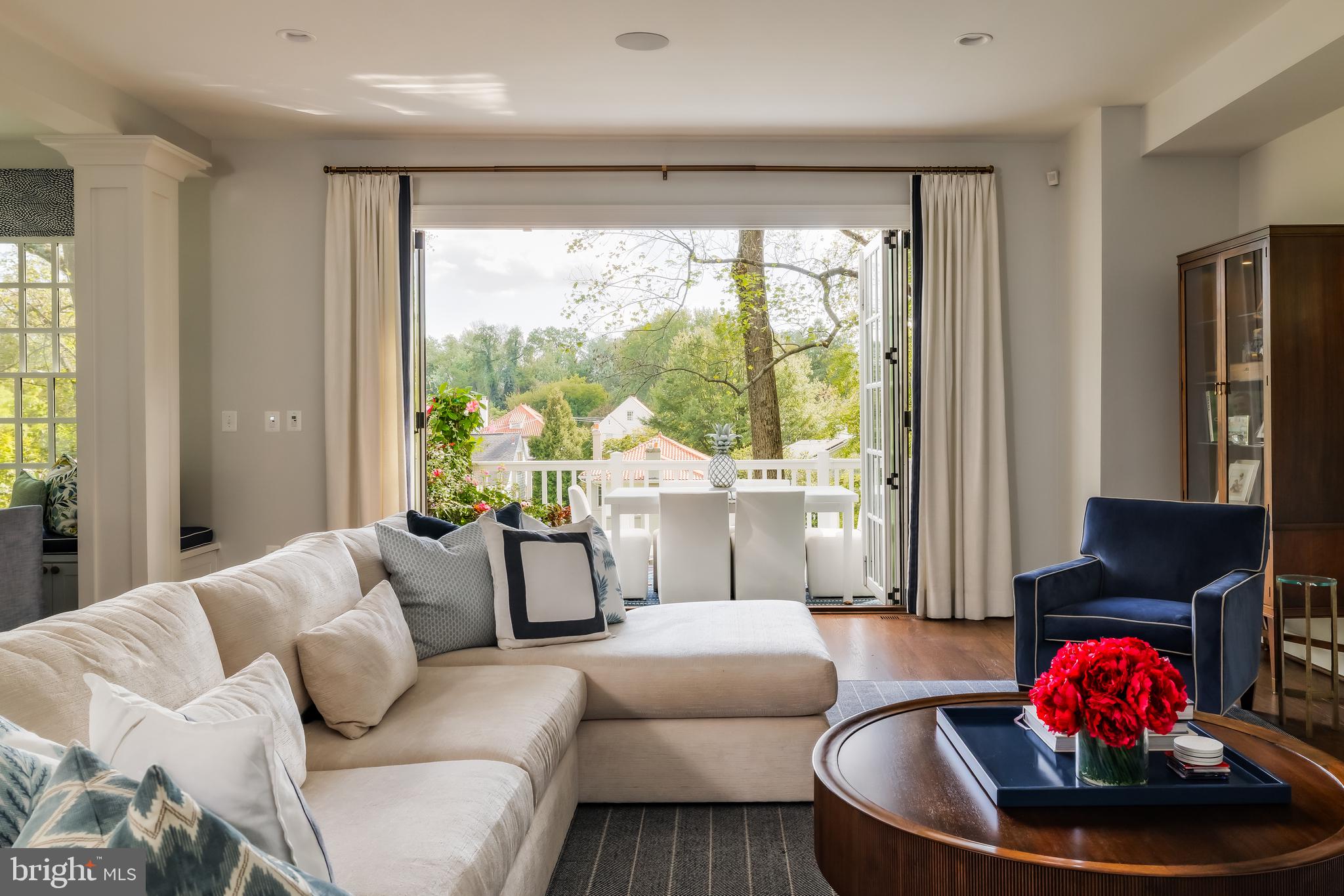 3300 Newark Street Northwest Washington, DC 20008 - Photo 20 of 50 Collapsible Wall of Glass to rear deck