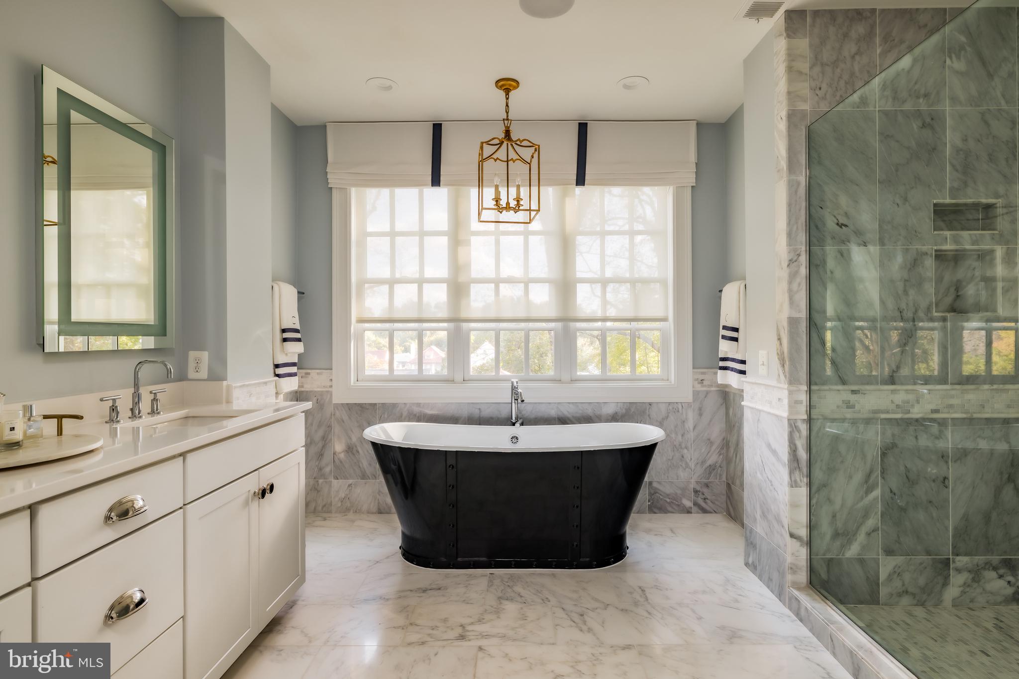 3300 Newark Street Northwest Washington, DC 20008 - Photo 27 of 50 Primary Bath w/Radiant Floors