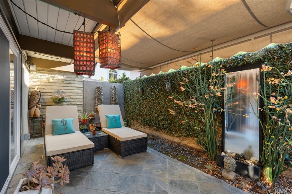 198 Del Gado Road San Clemente, CA 92672 - Photo 21 of 47 Super dooper private back yard with an awning to shade yourself on the warm summer days.