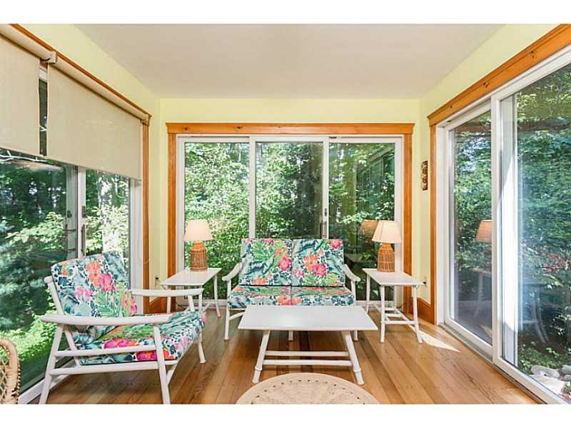 42 Goodwin Road Kittery Point, ME 03905 - Photo 14 of 35 Sunroom. Oh, what a view! This is a...