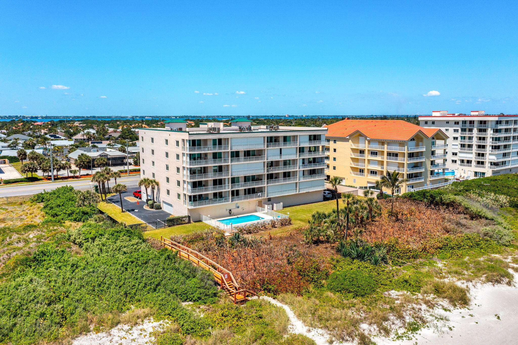 1505 North Hwy A1A, Unit 304 Indialantic, FL 32903 - Photo 20 of 27 a view of a city with tall buildings