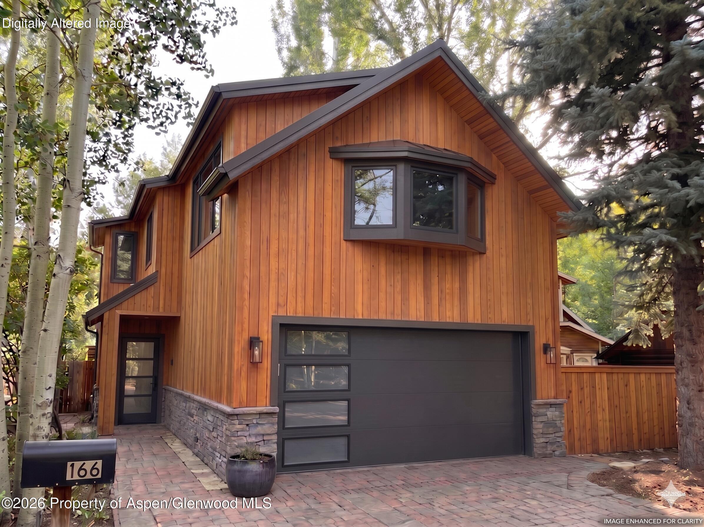 166 Swinging Bridge Lane Basalt, CO 81621 - Photo 4 of 33 Rendering of Front Exterior