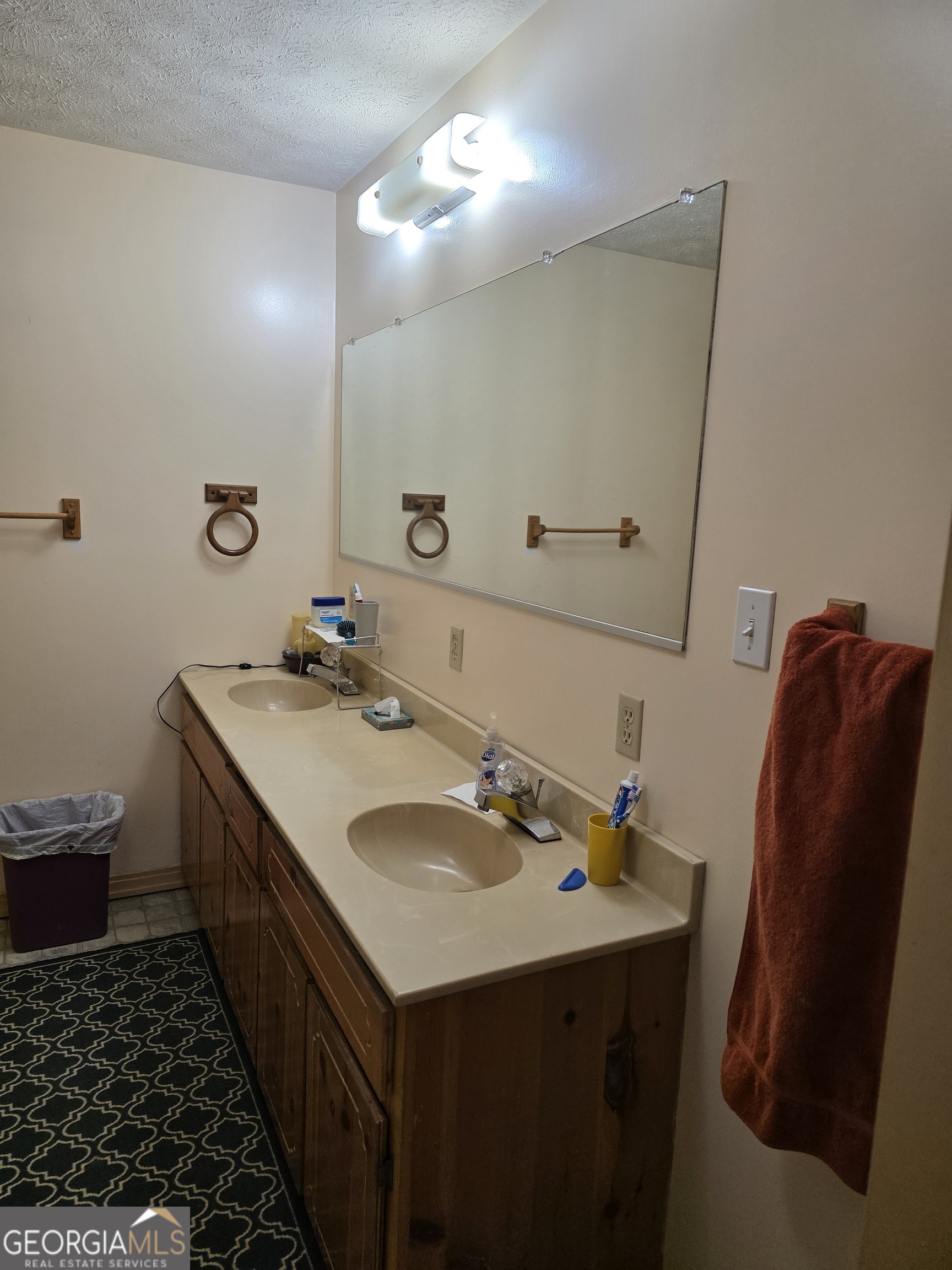 3879 Caney Head Road Roopville, GA 30217 - Photo 24 of 64 a bathroom with a sink and a mirror