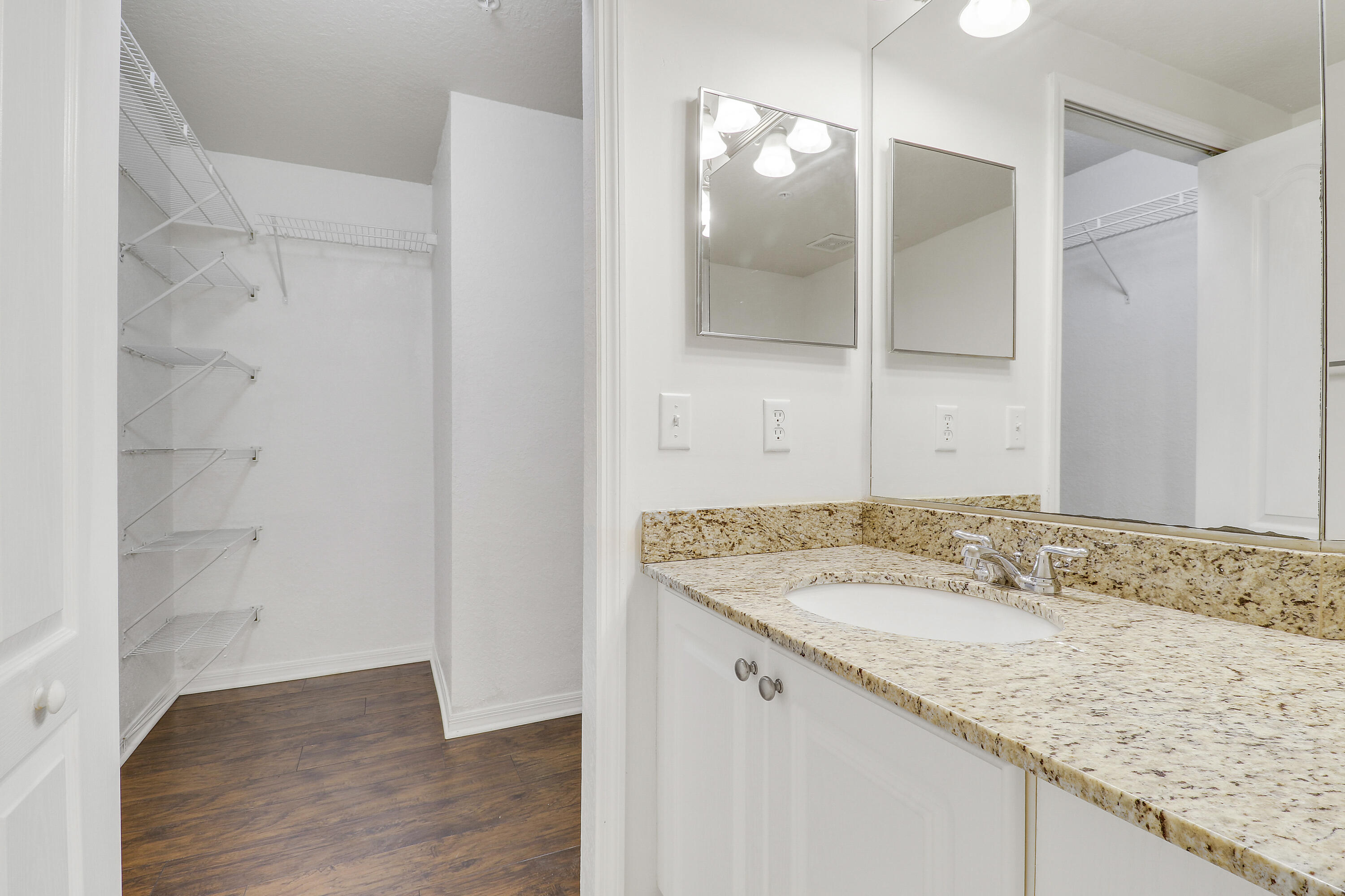 11033 Legacy Boulevard, Unit 203 Palm Beach Gardens, FL 33410 - Photo 28 of 31 Primary Bath and Walk in Closet