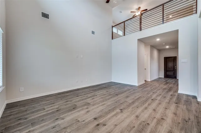 wooden floor in an empty room