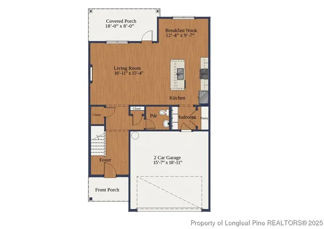 a picture of a bench in front of a wall