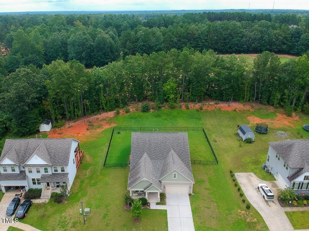 110 Point View Way Franklinton, NC 27525 - Photo 6 of 62 an aerial view of a house with pool