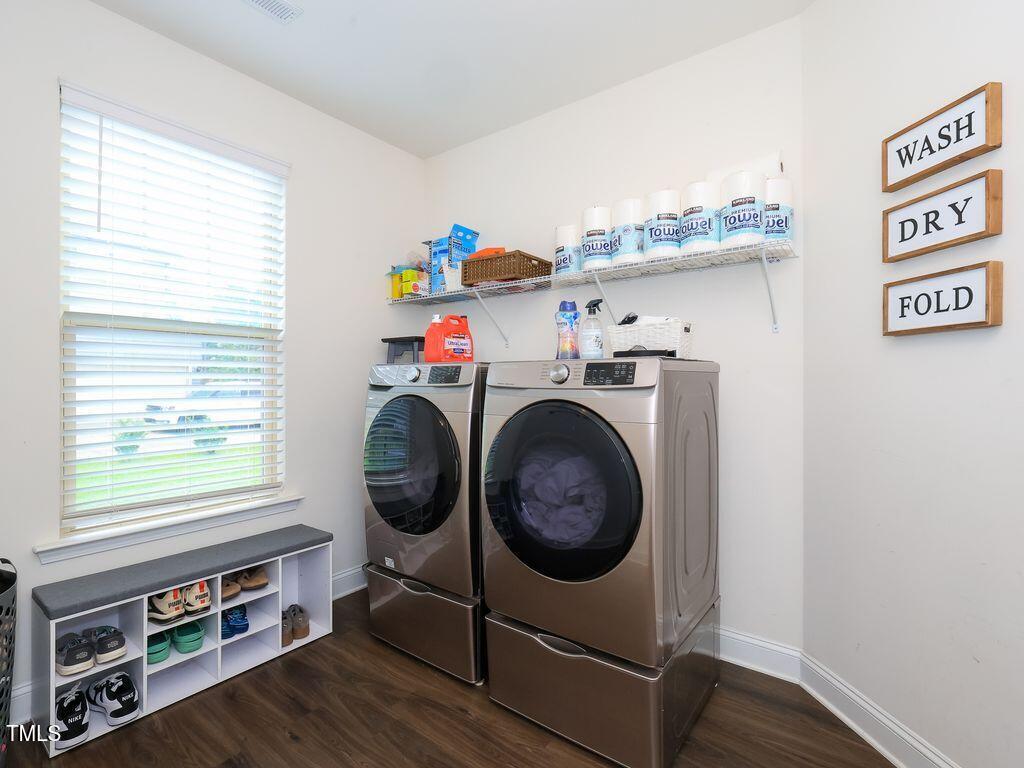 110 Point View Way Franklinton, NC 27525 - Photo 62 of 62 a utility room with dryer and washer
