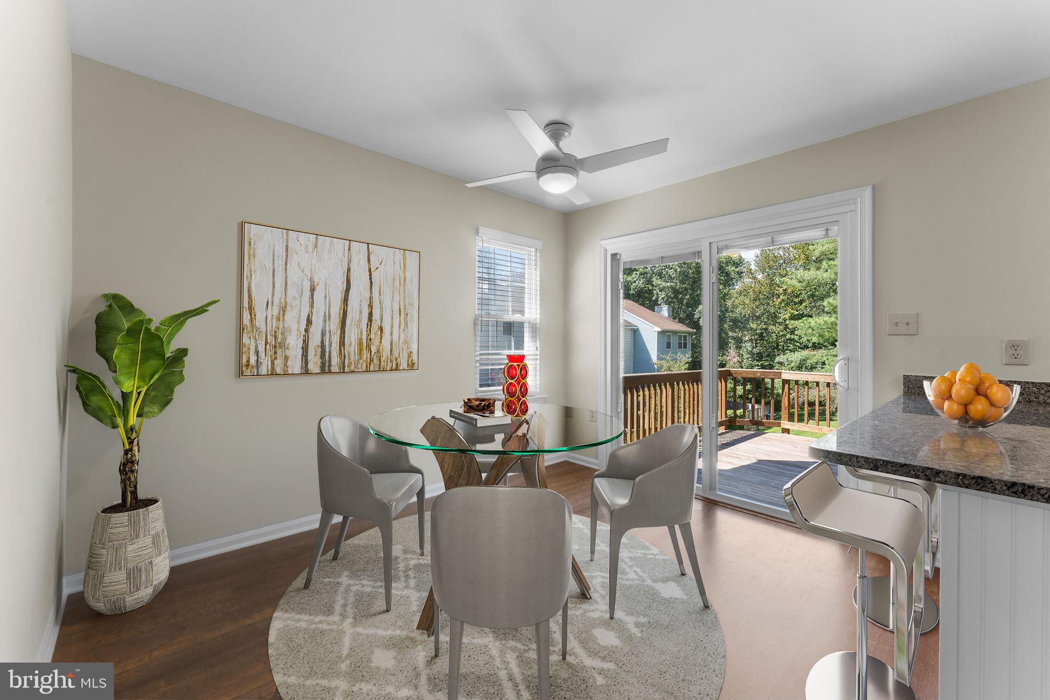 5128 Spring Branch Boulevard Dumfries, VA 22025 - Photo 9 of 60 Eat-in kitchen (virtually staged).