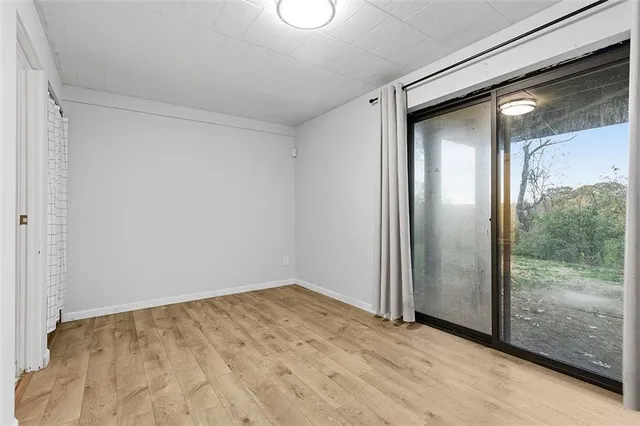 a view of empty room